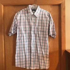 Wrangler XL tall (XLT) Plaid button down